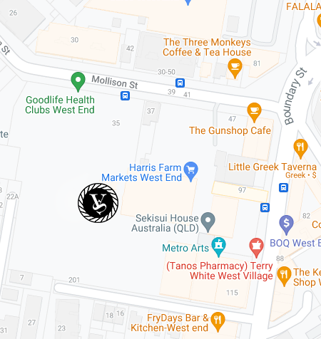 Map View of VERAS Studio Location