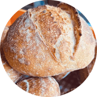 Pellavainen hapanjuurileipä