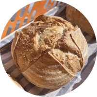 Kaurainen hapanjuurileipa