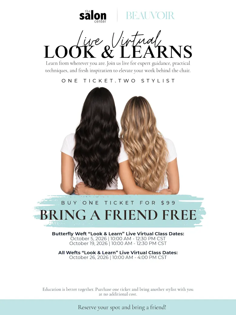 Beauvoir Look and Learn virtual class flyer