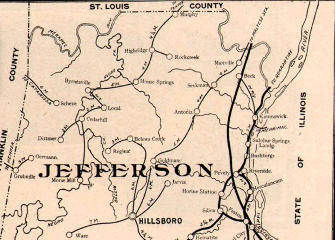 Jefferson County service area