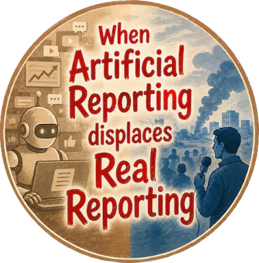 AI replacing real reporting