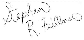 artist signature Stephen R Feilbach