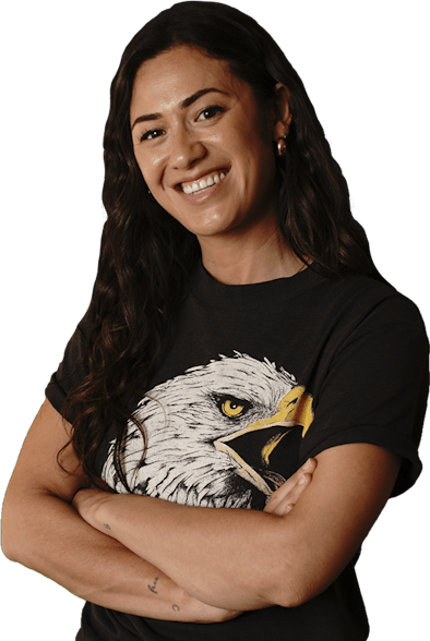 smiling kiwi woman